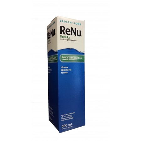 Líquido Lentes Contacto . Bausch & Lomb, ReNu MultiPlus  (500ml)